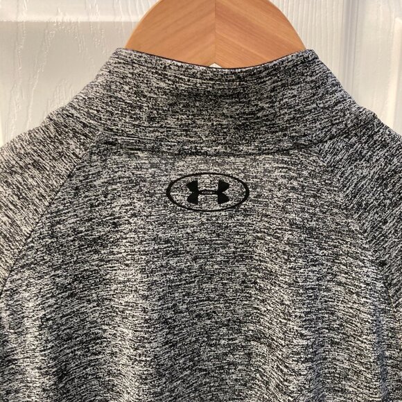 Under Armour Loose Heatgear 1/4 Zip Long Sleeve Pullover Size Large - Picture 7 of 8